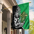 New Zealand and Ireland Rugby Custom Garden Flag Maori Tiki Fern Irish Celtic Cross - Aussie Hoodie