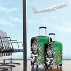 New Zealand and Ireland Rugby Custom Luggage Cover Maori Tiki Fern Irish Celtic Cross - Aussie Hoodie