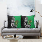 New Zealand and Ireland Rugby Custom Pillow Cover Maori Tiki Fern Irish Celtic Cross - Aussie Hoodie