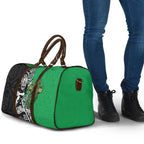 New Zealand and Ireland Rugby Custom Travel Bag Maori Tiki Fern Irish Celtic Cross - Aussie Hoodie