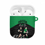 New Zealand and Ireland Rugby AirPods Case Chicago 2025 Go All Black Shamrocks - Aussie Hoodie
