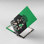 New Zealand and Ireland Rugby Canvas Wall Art Chicago 2025 Go All Black Shamrocks - Aussie Hoodie
