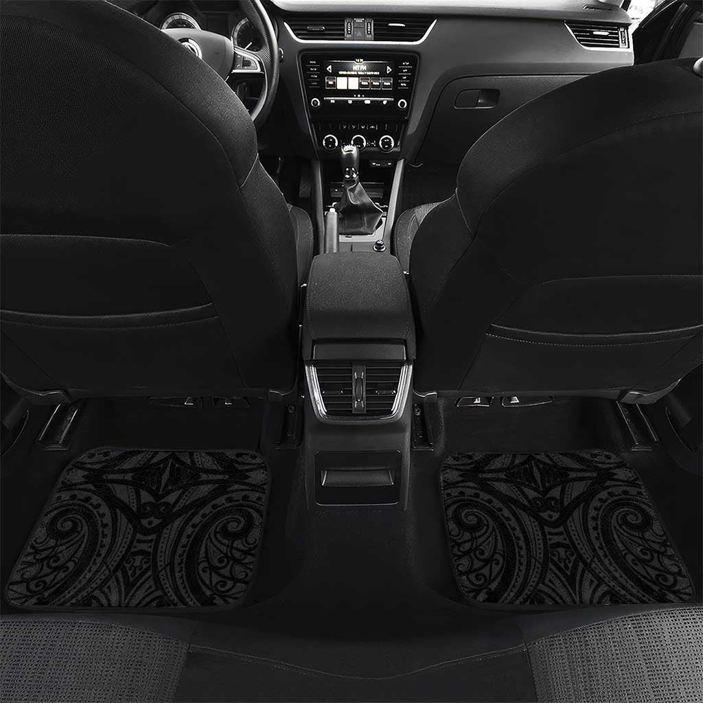 New Zealand and Ireland Rugby Custom Car Mats Chicago 2025 Go All Black Shamrocks - Aussie Hoodie