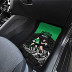 New Zealand and Ireland Rugby Custom Car Mats Chicago 2025 Go All Black Shamrocks - Aussie Hoodie