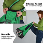 New Zealand and Ireland Rugby Grocery Bag Chicago 2025 Go All Black Shamrocks - Aussie Hoodie