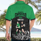 New Zealand and Ireland Rugby Custom Hawaiian Shirt Chicago 2025 Go All Black Shamrocks - Aussie Hoodie
