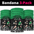 New Zealand and Ireland Rugby Neck Gaiter Chicago 2025 Go All Black Shamrocks - Aussie Hoodie