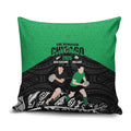 New Zealand and Ireland Rugby Pillow Cover Chicago 2025 Go All Black Shamrocks - Aussie Hoodie