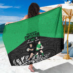 New Zealand and Ireland Rugby Sarong Chicago 2025 Go All Black Shamrocks - Aussie Hoodie