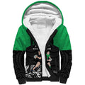 New Zealand and Ireland Rugby Custom Sherpa Hoodie Chicago 2025 Go All Black Shamrocks - Aussie Hoodie