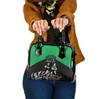 New Zealand and Ireland Rugby Shoulder Handbag Chicago 2025 Go All Black Shamrocks - Aussie Hoodie