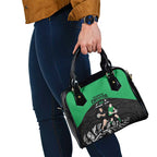 New Zealand and Ireland Rugby Shoulder Handbag Chicago 2025 Go All Black Shamrocks - Aussie Hoodie