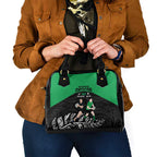 New Zealand and Ireland Rugby Shoulder Handbag Chicago 2025 Go All Black Shamrocks - Aussie Hoodie