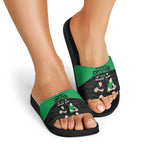 New Zealand and Ireland Rugby Slide Sandals Chicago 2025 Go All Black Shamrocks - Aussie Hoodie