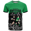 New Zealand and Ireland Rugby Custom T Shirt Chicago 2025 Go All Black Shamrocks - Aussie Hoodie