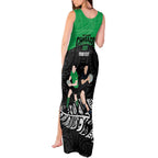 New Zealand and Ireland Rugby Custom Tank Maxi Dress Chicago 2025 Go All Black Shamrocks - Aussie Hoodie