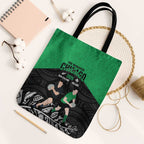 New Zealand and Ireland Rugby Tote Bag Chicago 2025 Go All Black Shamrocks - Aussie Hoodie