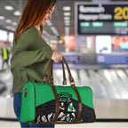 New Zealand and Ireland Rugby Travel Bag Chicago 2025 Go All Black Shamrocks - Aussie Hoodie