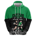 New Zealand and Ireland Rugby Custom Zip Hoodie Chicago 2025 Go All Black Shamrocks - Aussie Hoodie