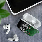 New Zealand and South Africa Rugby Custom AirPods Case Maori Tiki Fern Springboks Kente Pattern - Aussie Hoodie