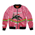 custom-panthers-rugby-christmas-bomber-jacket-merry-xmas-2023-mix-aboriginal-art-pink-version