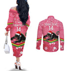 custom-panthers-rugby-christmas-couples-matching-off-the-shoulder-long-sleeve-dress-and-long-sleeve-button-shirt-merry-xmas-2023-mix-aboriginal-art-pink-version