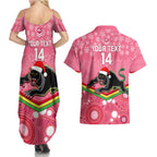 custom-panthers-rugby-christmas-couples-matching-summer-maxi-dress-and-hawaiian-shirt-merry-xmas-2023-mix-aboriginal-art-pink-version