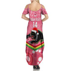 custom-panthers-rugby-christmas-family-matching-summer-maxi-dress-and-hawaiian-shirt-merry-xmas-2023-mix-aboriginal-art-pink-version