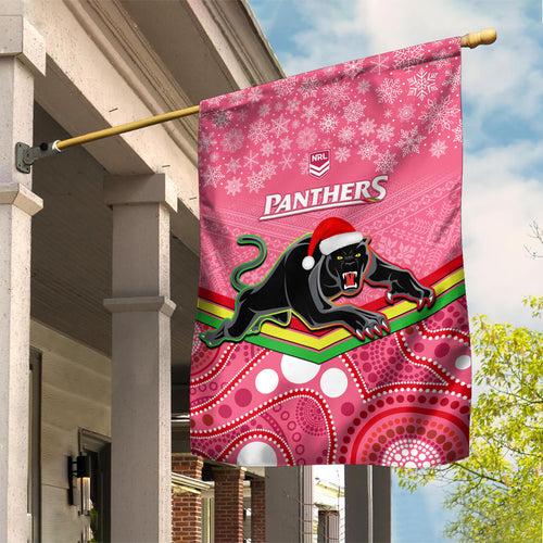 custom-panthers-rugby-christmas-garden-flag-merry-xmas-2023-mix-aboriginal-art-pink-version