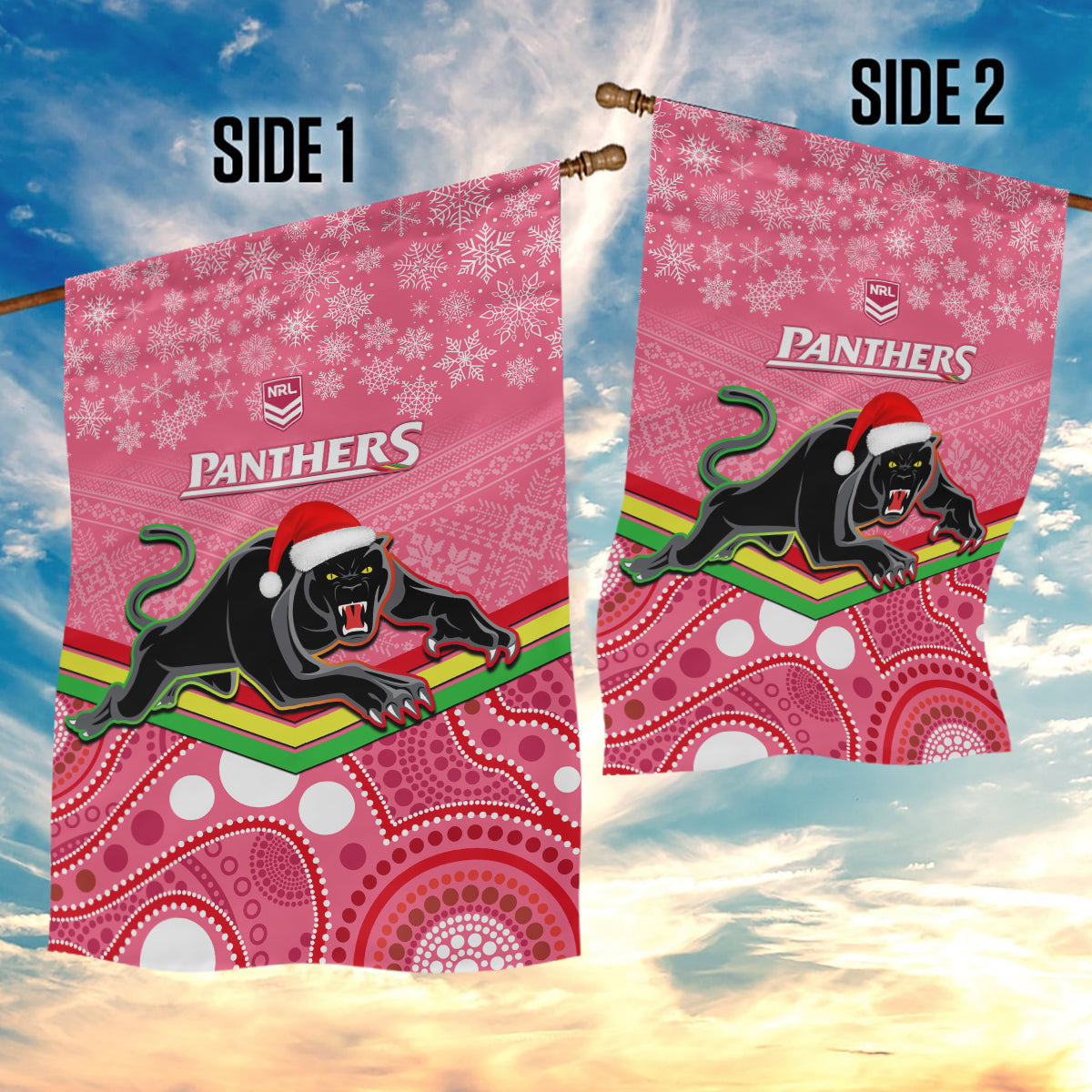 custom-panthers-rugby-christmas-garden-flag-merry-xmas-2023-mix-aboriginal-art-pink-version