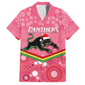 custom-panthers-rugby-christmas-hawaiian-shirt-merry-xmas-2023-mix-aboriginal-art-pink-version