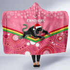 custom-panthers-rugby-christmas-hooded-blanket-merry-xmas-2023-mix-aboriginal-art-pink-version