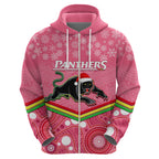 custom-panthers-rugby-christmas-hoodie-merry-xmas-2023-mix-aboriginal-art-pink-version