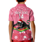 custom-panthers-rugby-christmas-kid-polo-shirt-merry-xmas-2023-mix-aboriginal-art-pink-version