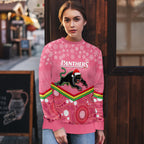 custom-panthers-rugby-christmas-ugly-christmas-sweater-merry-xmas-2023-mix-aboriginal-art-pink-version