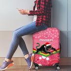 custom-panthers-rugby-christmas-luggage-cover-merry-xmas-2023-mix-aboriginal-art-pink-version
