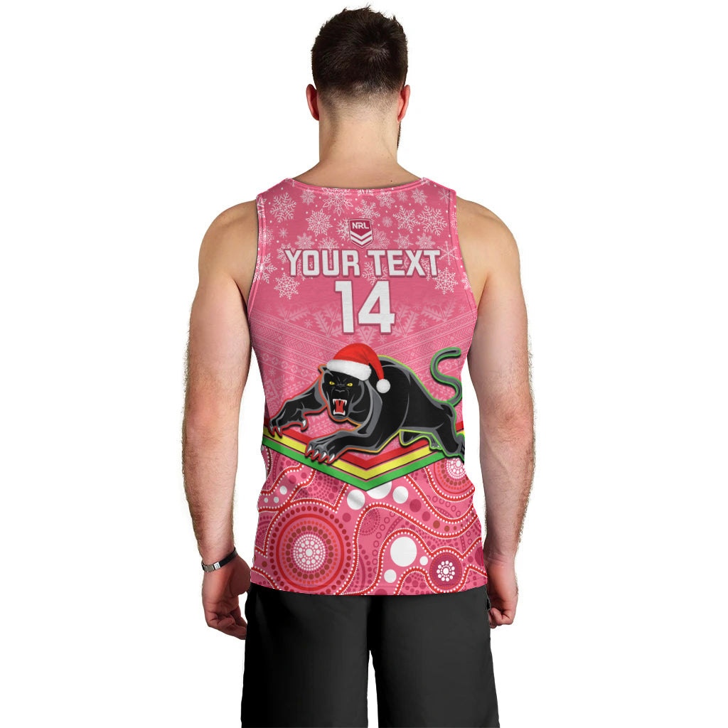 custom-panthers-rugby-christmas-men-tank-top-merry-xmas-2023-mix-aboriginal-art-pink-version