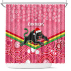 custom-panthers-rugby-christmas-shower-curtain-merry-xmas-2023-mix-aboriginal-art-pink-version