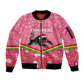 custom-panthers-rugby-christmas-sleeve-zip-bomber-jacket-merry-xmas-2023-mix-aboriginal-art-pink-version