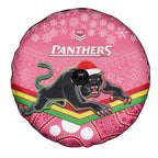 custom-panthers-rugby-christmas-spare-tire-cover-merry-xmas-2023-mix-aboriginal-art-pink-version