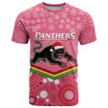 custom-panthers-rugby-christmas-t-shirt-merry-xmas-2023-mix-aboriginal-art-pink-version