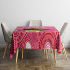 custom-panthers-rugby-christmas-tablecloth-merry-xmas-2023-mix-aboriginal-art-pink-version