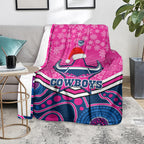 custom-cowboys-rugby-christmas-blanket-merry-xmas-2023-mix-aboriginal-art-pink-version