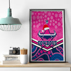 custom-cowboys-rugby-christmas-canvas-wall-art-merry-xmas-2023-mix-aboriginal-art-pink-version