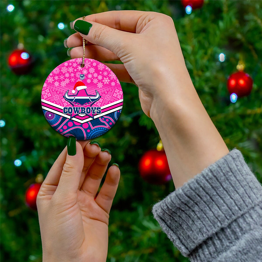 cowboys-rugby-christmas-ceramic-ornament-merry-xmas-2023-mix-aboriginal-art-pink-version