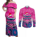 custom-cowboys-rugby-christmas-couples-matching-off-shoulder-maxi-dress-and-long-sleeve-button-shirt-merry-xmas-2023-mix-aboriginal-art-pink-version