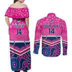 custom-cowboys-rugby-christmas-couples-matching-off-shoulder-maxi-dress-and-long-sleeve-button-shirt-merry-xmas-2023-mix-aboriginal-art-pink-version