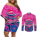 custom-cowboys-rugby-christmas-couples-matching-off-shoulder-short-dress-and-long-sleeve-button-shirt-merry-xmas-2023-mix-aboriginal-art-pink-version