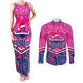custom-cowboys-rugby-christmas-couples-matching-tank-maxi-dress-and-long-sleeve-button-shirt-merry-xmas-2023-mix-aboriginal-art-pink-version