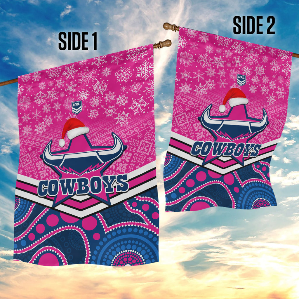 custom-cowboys-rugby-christmas-garden-flag-merry-xmas-2023-mix-aboriginal-art-pink-version